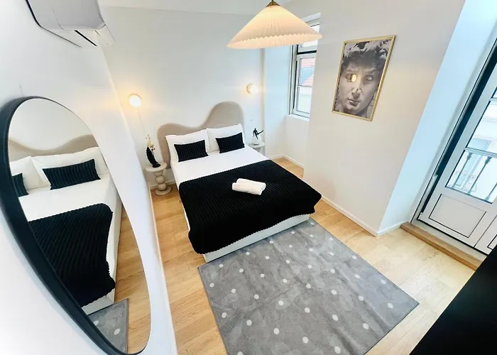 Lägenhet Pink House Ii Beautiful 2 Bedroom Flat In City Center Lisboa